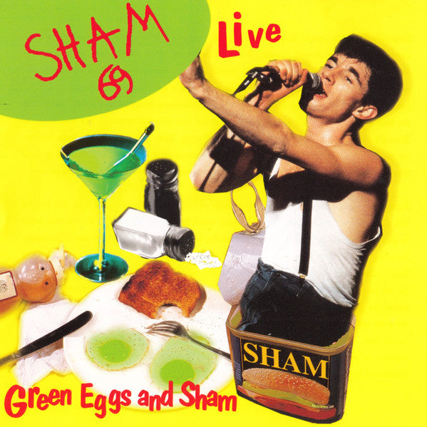 Sham 69- Green Eggs And Sham CD