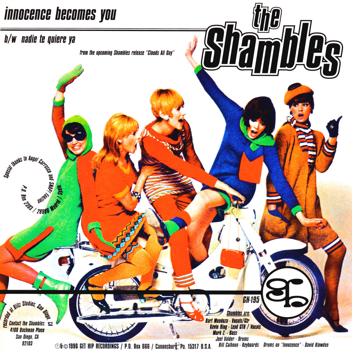 Shambles- Innocence Becomes You 7” ~EX MANUAL SCAN!