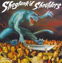 Sheglank'd Shoulders- Skate Assassin 7" FLEXI ~300 MADE - Handsome Dan - Dead Beat Records