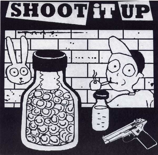 Shoot it Up- Outta Control 7” - Criminal IQ - Dead Beat Records