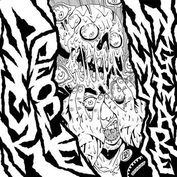 Sick People- In My Nightmare 7” ~VIOLENT REACTION! - Urban Rage - Dead Beat Records