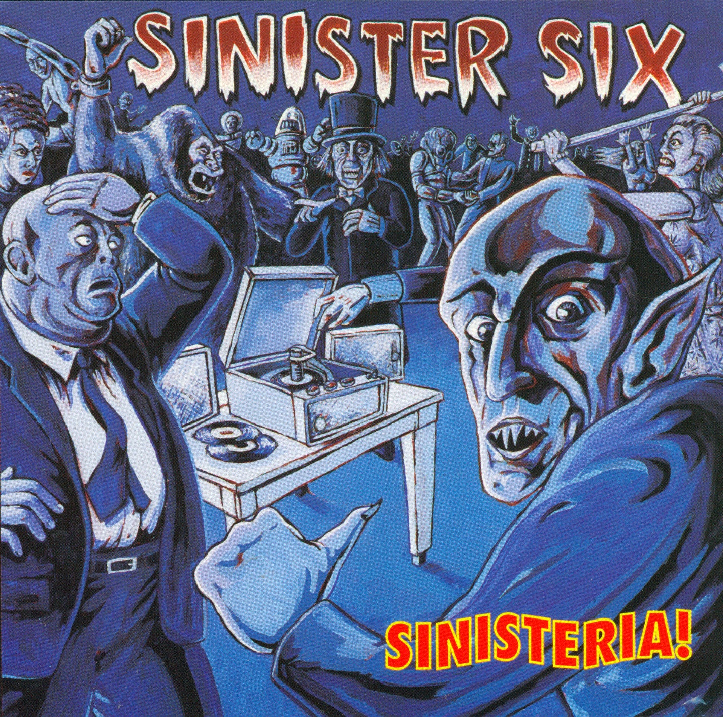 Sinister Six- Sinisteria LP ~EX U-MEN! - Get Hip - Dead Beat Records