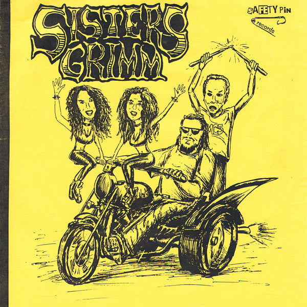 Sisters Grimm- S/T 7" ~100 PRESSED ON PINK WAX! - Safety Pin - Dead Beat Records