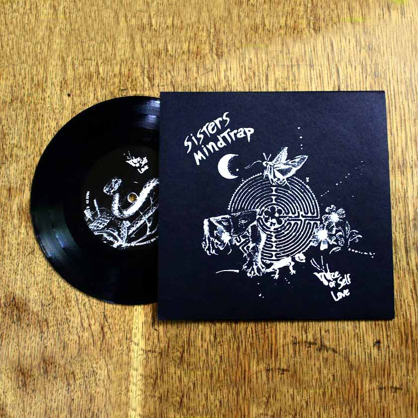 Sisters Mindtrap- Maze of Self Love 7" ~CRAMPS!
