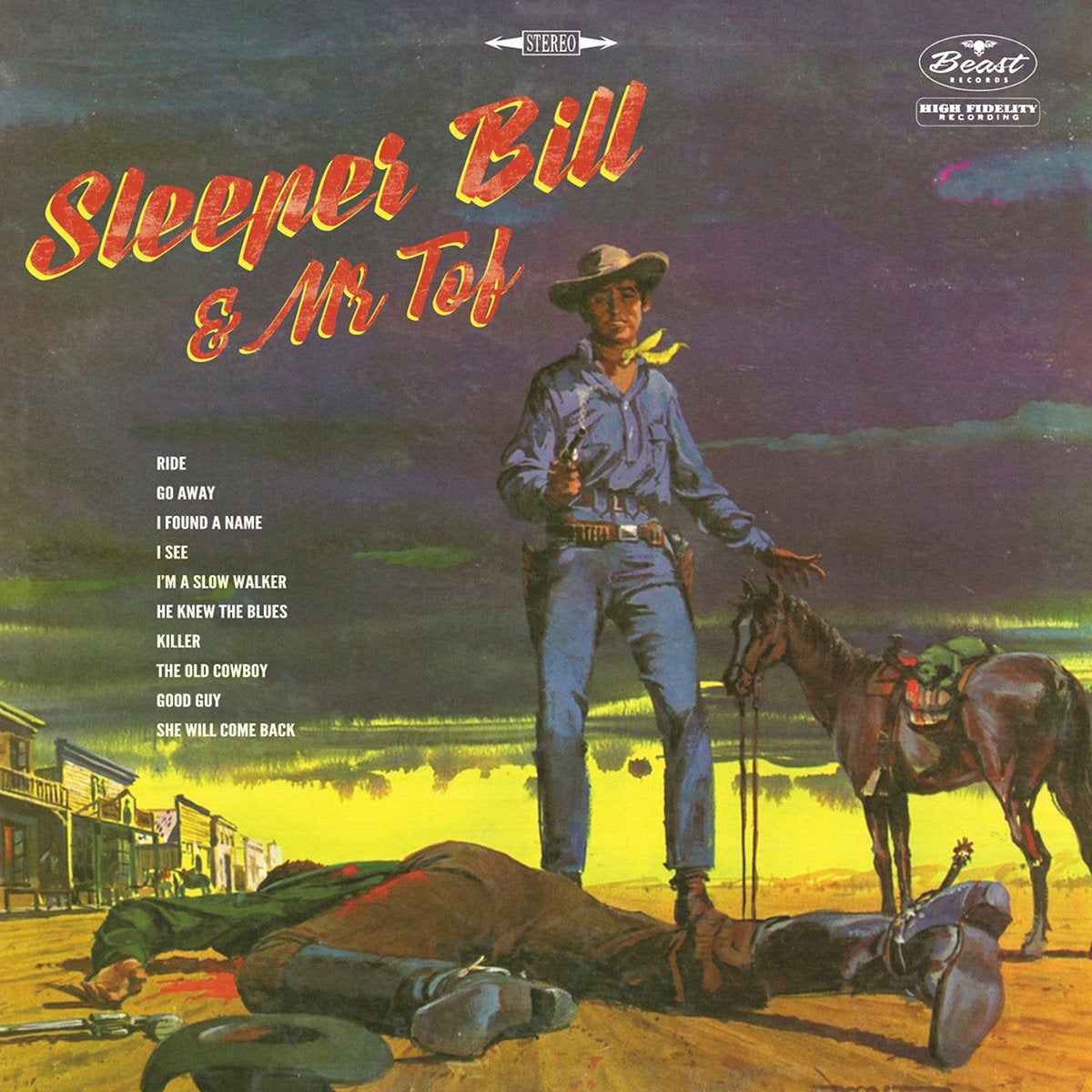 Sleeper Bill & Mr Tof- S/T LP  ~JOHNNY CASH!