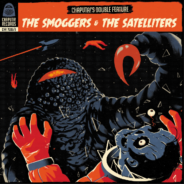 Smoggers/Satelliters- Split 2x7” ~W/ GATEFOLD COVER!