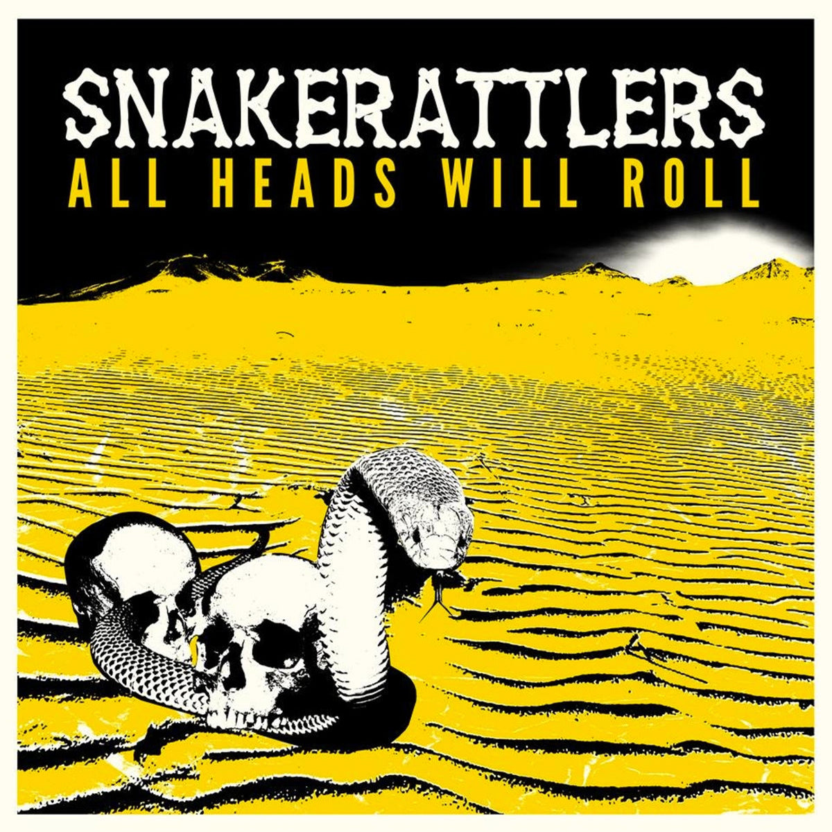 Snakerattlers- All Heads Will Roll LP ~QUEENS OF THE STONE AGE!