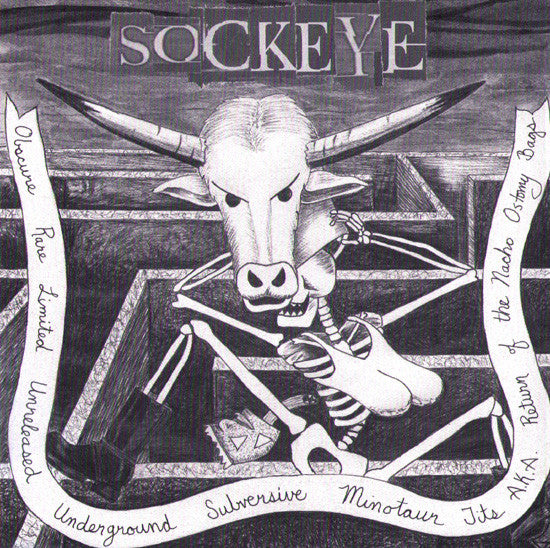 SOCKEYE- 'Obscure, Rare, Limited and Unreleased' CD - Reality Impaired - Dead Beat Records