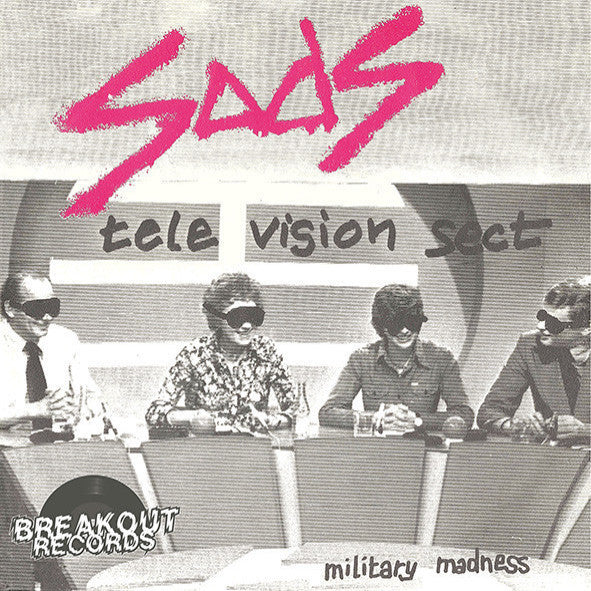 Sods- Television Sect 7" ~REISSUE! - Breakout Records - Dead Beat Records