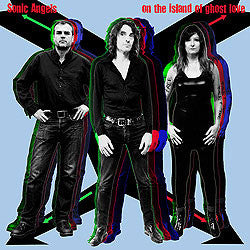 Sonic Angels-  On The Island Of Ghost Love LP ~FLAMIN' GROOVIES! - Hovercraft - Dead Beat Records