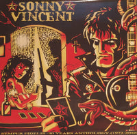 Sonny Vincent - Semper Fidelis: 1972-2002 Anthology 3xLP - Rockin Bones - Dead Beat Records