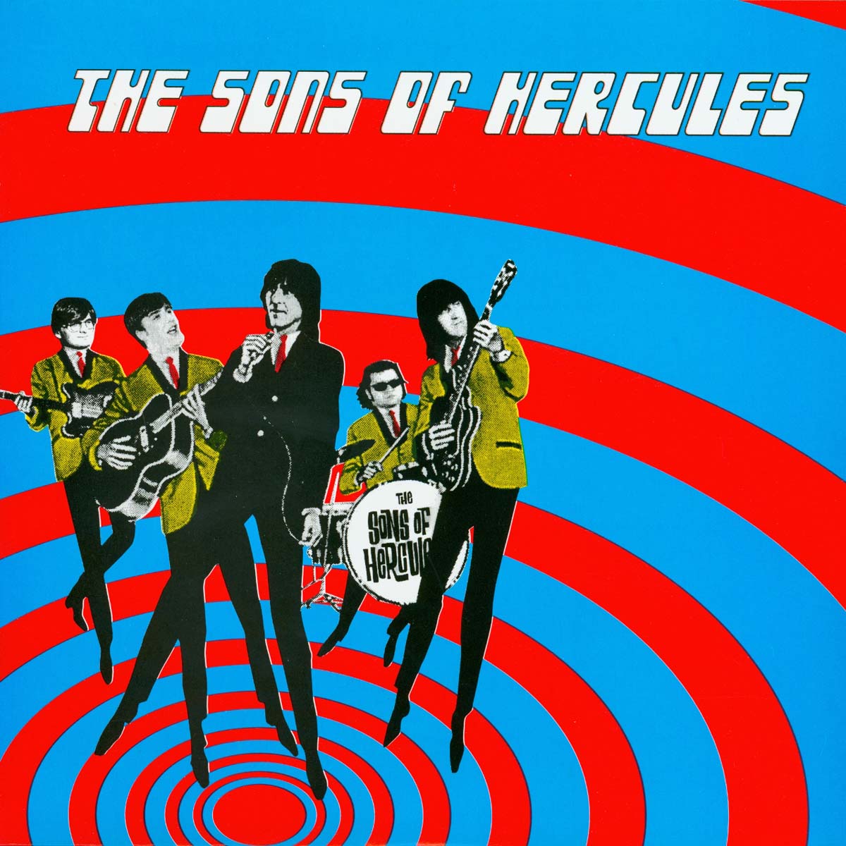 Sons Of Hercules- Surfin’ In The Bars 7" ~RARE BLUE WAX LTD TO 250!