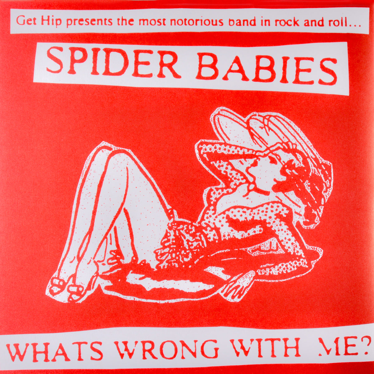 Spider Babies- What's Wrong With Me 7" ~STEVE BASIE OF THE DEVIL DOGS!