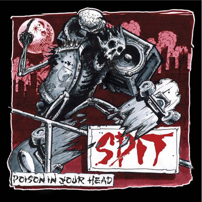 Spit- Poison In Your Head LP ~MINOR THREAT!