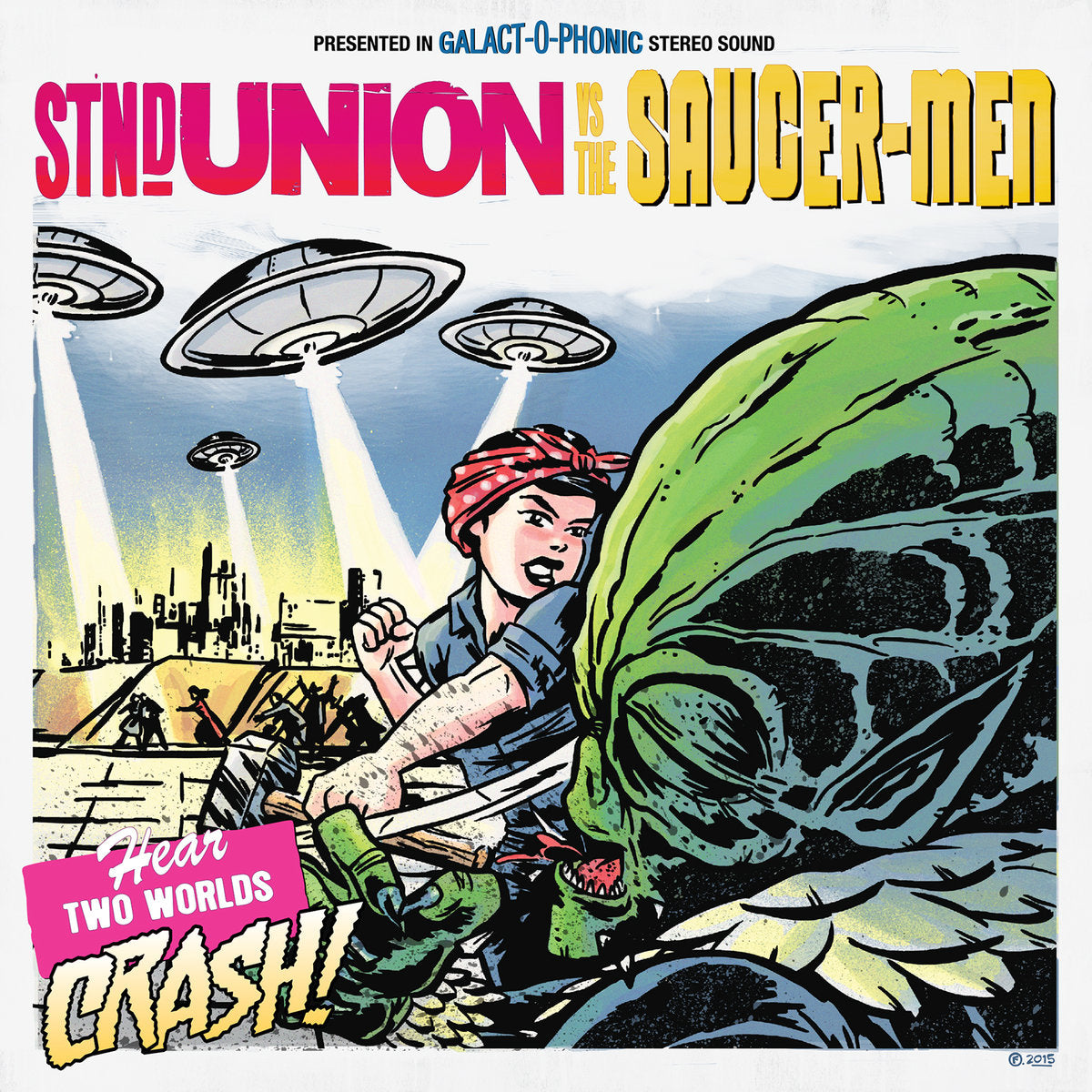 Standard Union / Saucer-Men - Split 7” ~FLOGGING MOLLY!