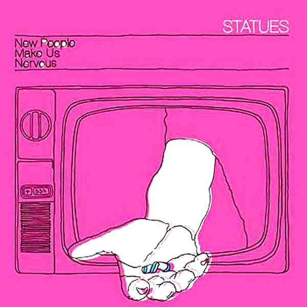 Statues - New People Make Us Nervous LP ~RARE RED WAX!