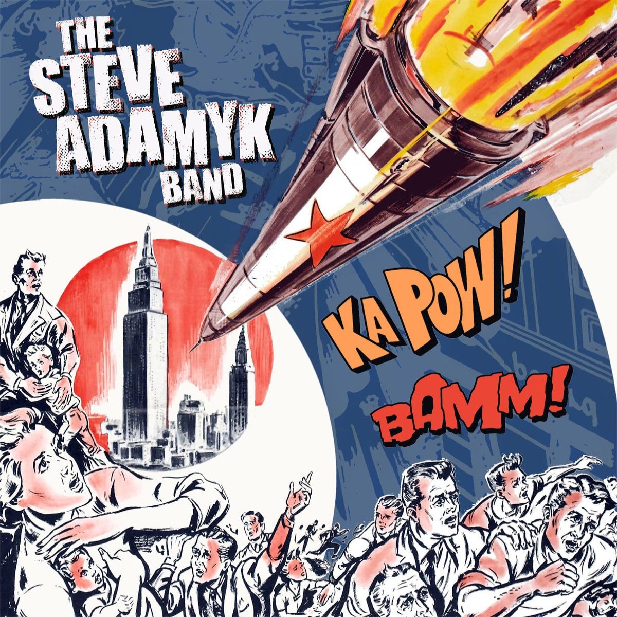 Steve Adamyk Band- S/T LP ~RARE RED WAX!