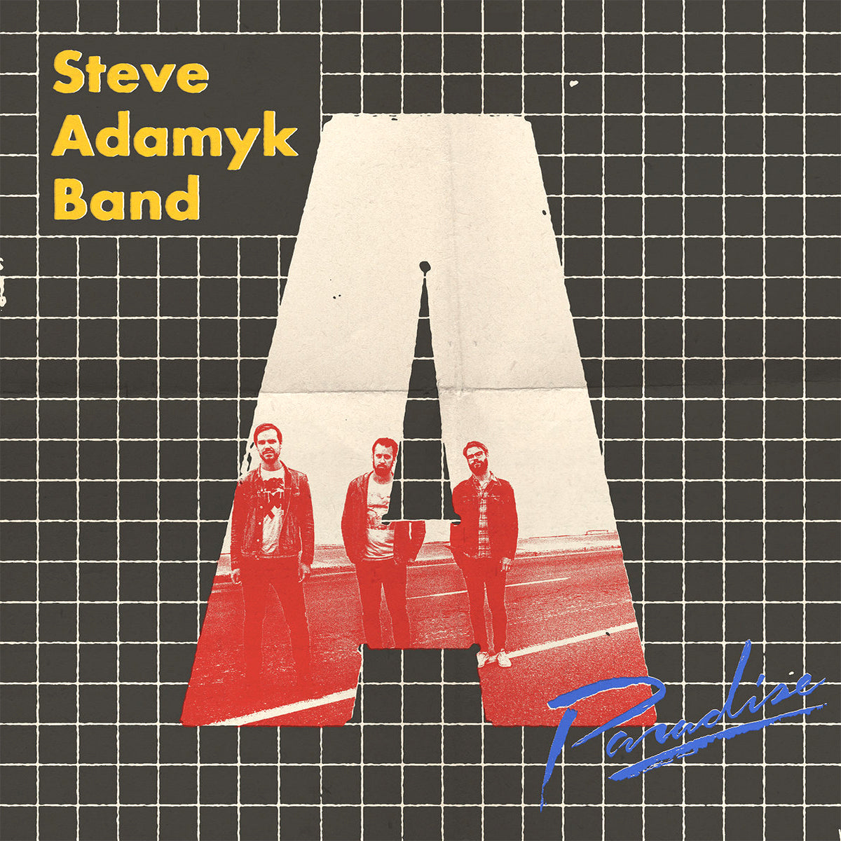 Steve Adamyk Band- Paradise LP ~EX SEDATIVES / URANIUM COMEBACK!