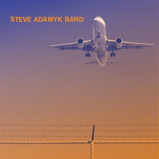 Steve Adamyk Band- High Above 7" ~ORANGE WAX LTD TO 100! - La Ti Da - Dead Beat Records - 2