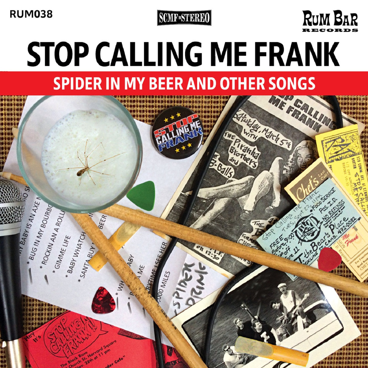 Stop Calling Me Frank- Spider In My Beer LP ~THE LYRES!