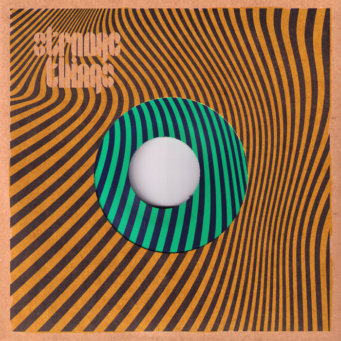 Strange Things- Higher Anxiety 7” ~SCREEN PRINTED COVERS! - La Ti Da - Dead Beat Records