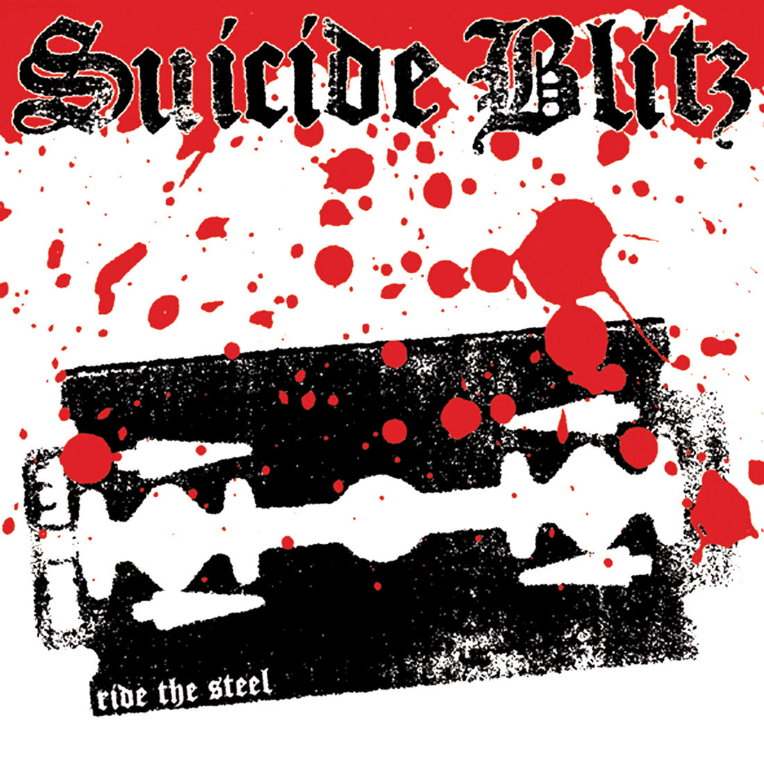Suicide Blitz- Ride The Steel LP ~EX DEFIANCE / DS-13 / PIERCED ARROWS!