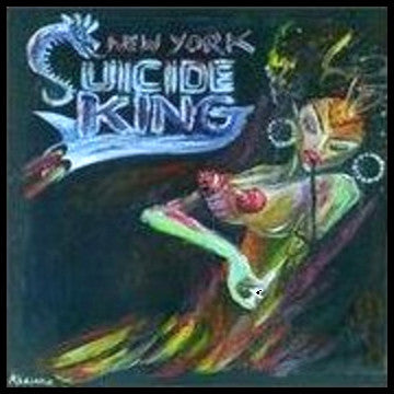 Suicide King- New York LP ~RARE PINK WAX! - Intensive Scare - Dead Beat Records