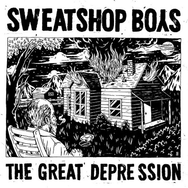 Sweatshop Boys- The Great Depression LP ~RED DONS! - Dirt Cult - Dead Beat Records