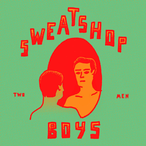 Sweatshop Boys- Two Men LP ~WITH 16 PAGE POSTER BOOKLET / MARKED MEN!