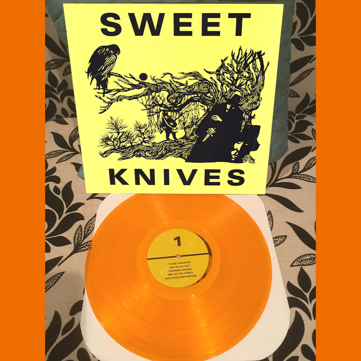 Sweet Knives- S/T LP ~EX LOST SOUNDS / RARE GOLD WAX!