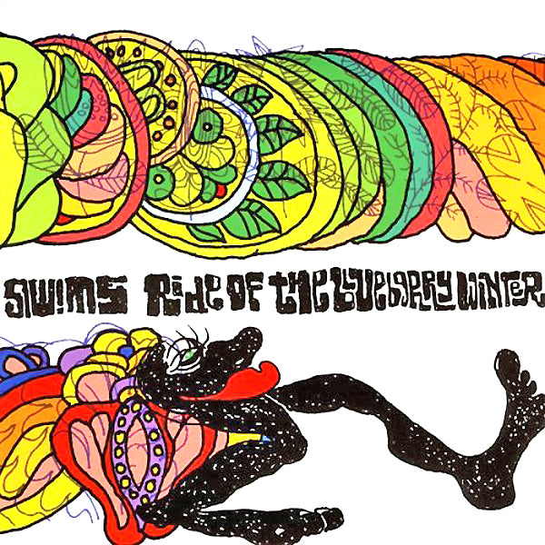 Swims- Ride Of The Blueberry Winter LP ~RARE TRANSPARENT PURPLE WAX W/ BLUE SPLATTERS!