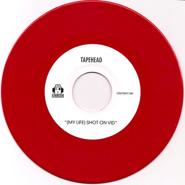 Tapehead- My Life Shot On Vid 7” ~RARE RED WAX!