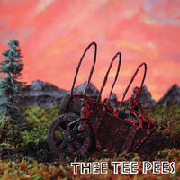 Thee Tee Pees - S/T LP ~SPACESHITS! - Manglor - Dead Beat Records