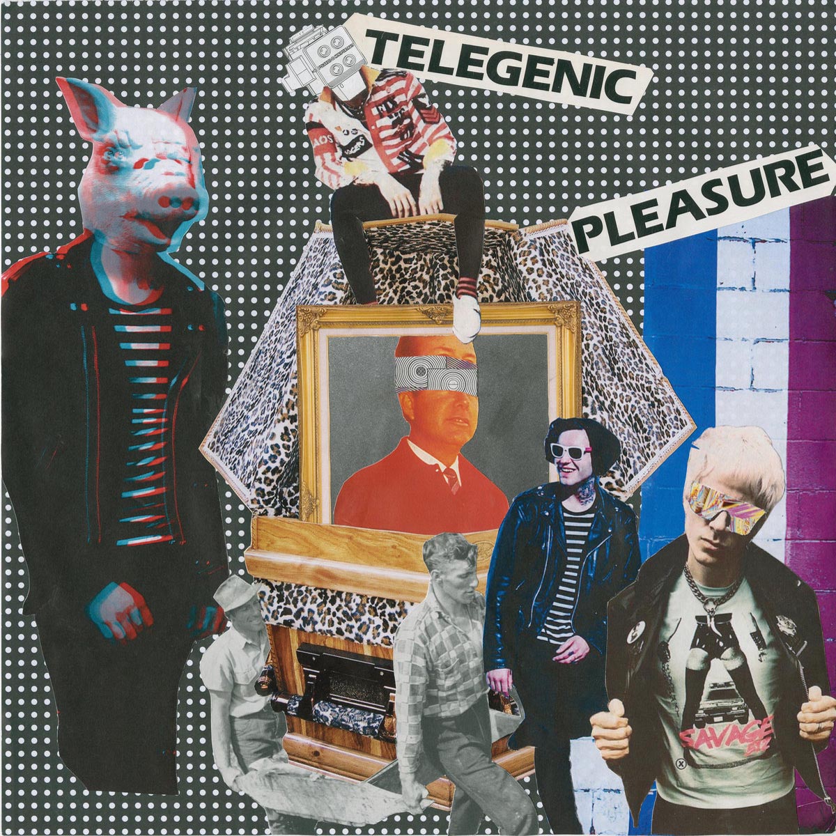 Telegenic Pleasure- S/T LP ~EX GAGGERS!