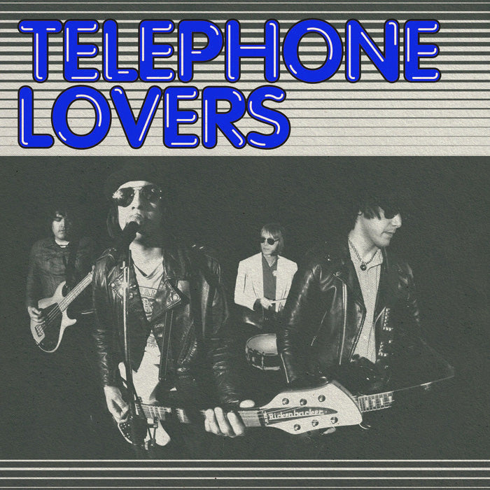 Telephone Lovers- S/T LP ~RAREST CLEAR + BLUE SPLATTER WAX LTD TO 100!