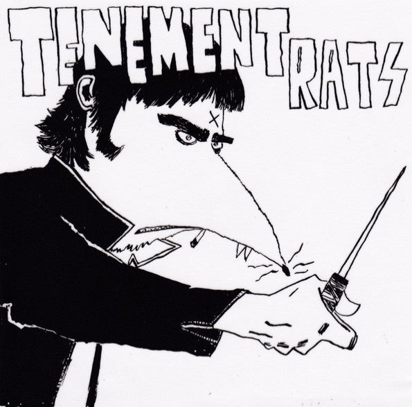 Tenement Rats- S/T 7” ~RAREST ALTERNATE COVER LTD TO 100!