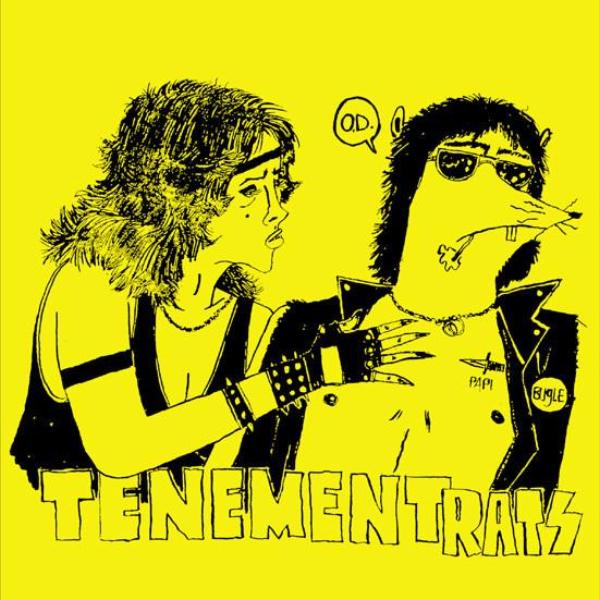 Tenement Rats- S/T 7” ~EX GAGGERS! - NO FRONT TEETH - Dead Beat Records