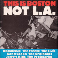 V/A- This Is Boston Not LA LP ~GANG GREEN, FREEZE, FU's - Unknown - Dead Beat Records
