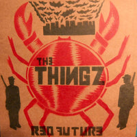 The Thingz- Red Future LP ~RARE 200 PRESSED! - Coffee Addict - Dead Beat Records