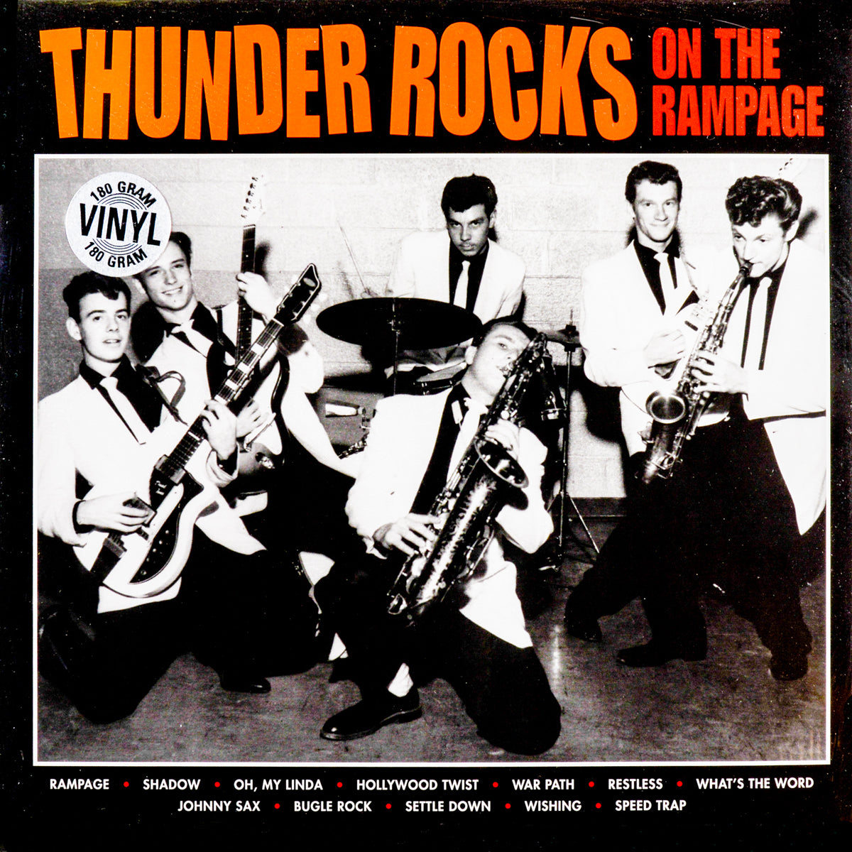 Thunder Rocks- On The Rampage LP  ~REISSUE ON 180 GRAM WAX!