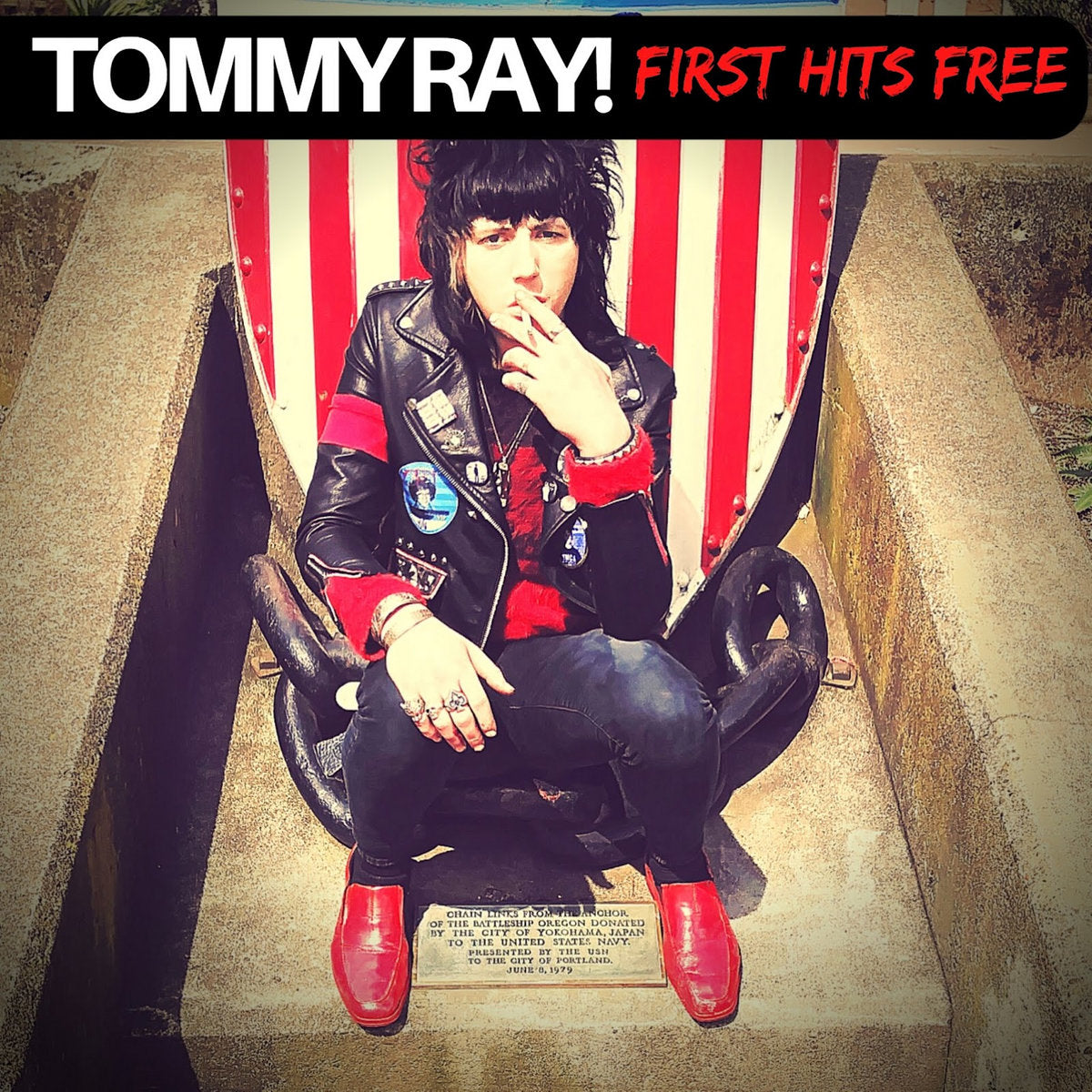 Tommy Ray- First Hits Free LP ~EX THE CRY! / RARE OPAQUE RED WAX!