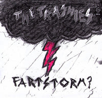 The Trashies- Fartstorm 7" ON RED VINYL - Ken Rock - Dead Beat Records