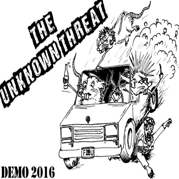 Unknown Threat- Demo 2016 CS Tape ~URBAN WASTE! - Band - Dead Beat Records - 4
