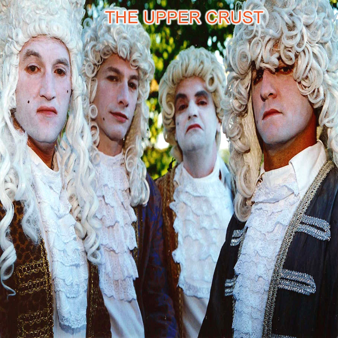 Upper Crust/Grannies- Lords And Ladies Split LP~KILLER! - Saustex - Dead Beat Records - 2