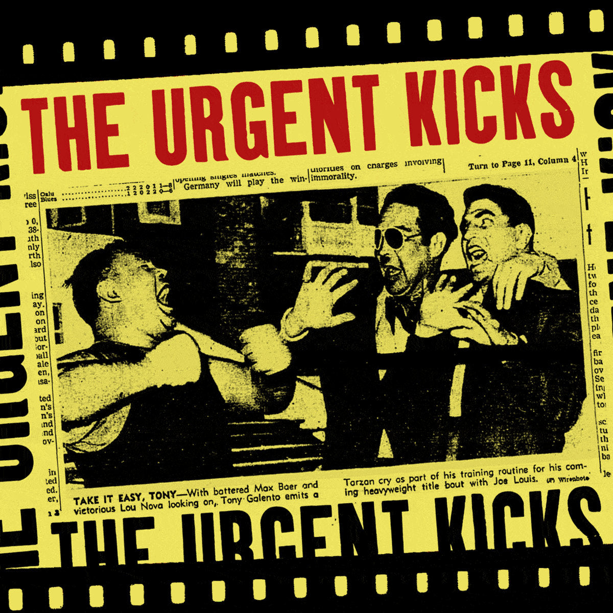 Urgent Kicks- S/T 7” ~ELECTRIC FRANKENSTEIN!