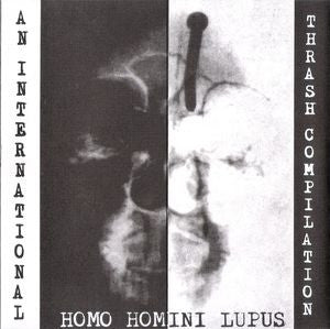 V/A- Homo Homini Lupus 7" ~PINK FLAMINGOS! - Farewell Records - Dead Beat Records