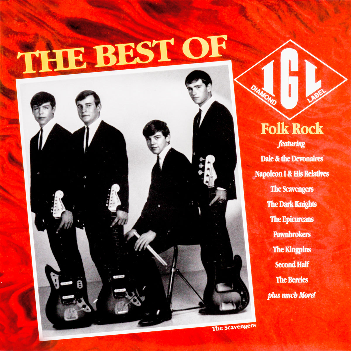 V/A- Best Of IGL: Folk Rock LP ~REISSUE / RARE RED WAX!