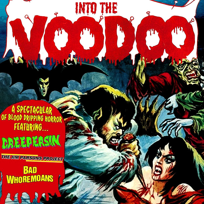 V/A- Into The Voodoo LP ~RED WAX W/ EMBROIDERED PATCH!