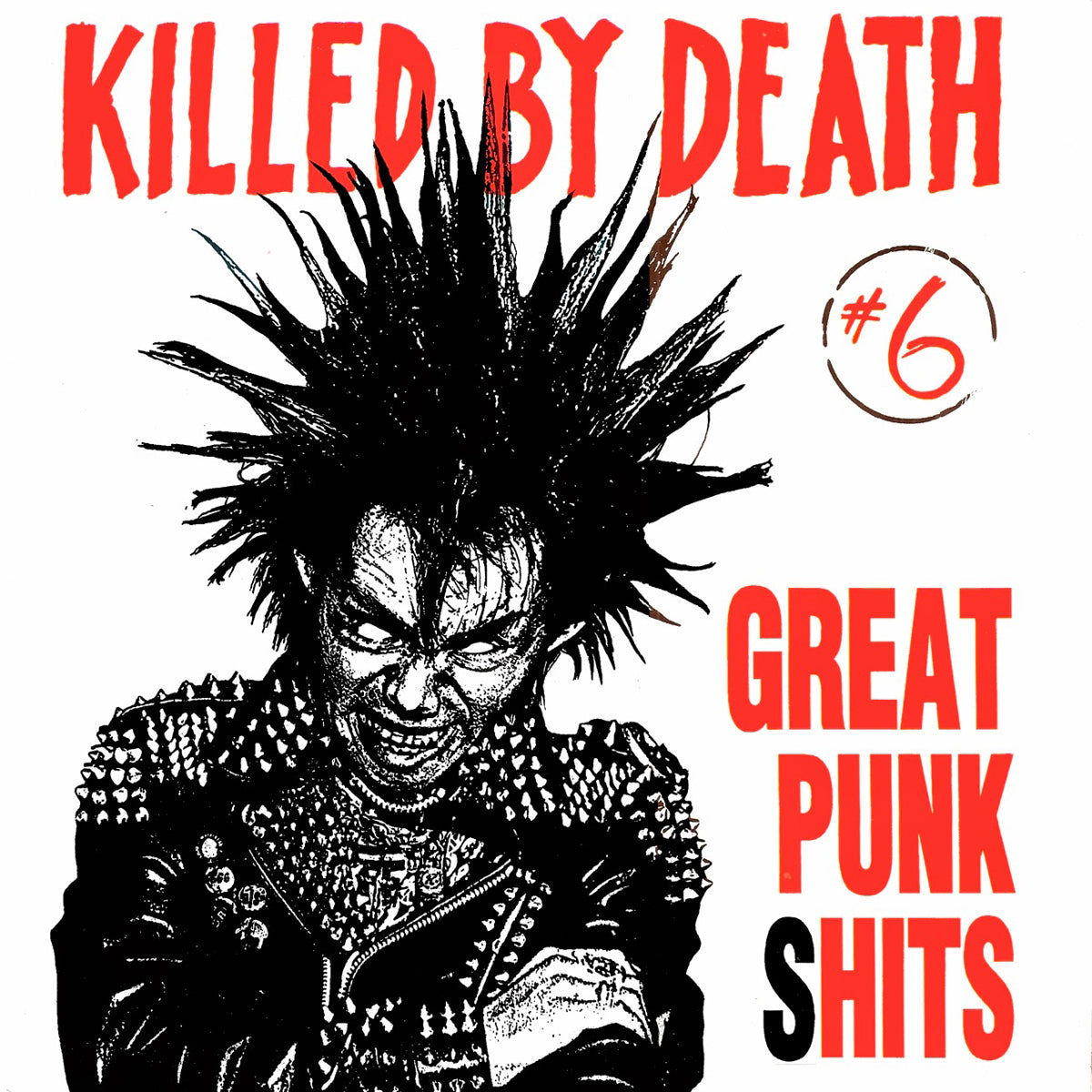 V/A- Killed By Death #6 CD ~REISSUE W/ THE KIDS, INSULTS, TAMPAX, GISM!