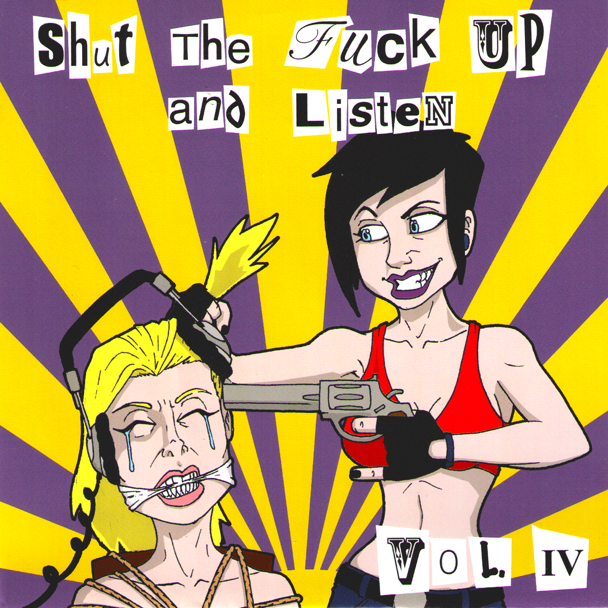 V/A- Shut The Fuck Up Vol. 9 7” ~RARE COMP W/ GG ALLIN!
